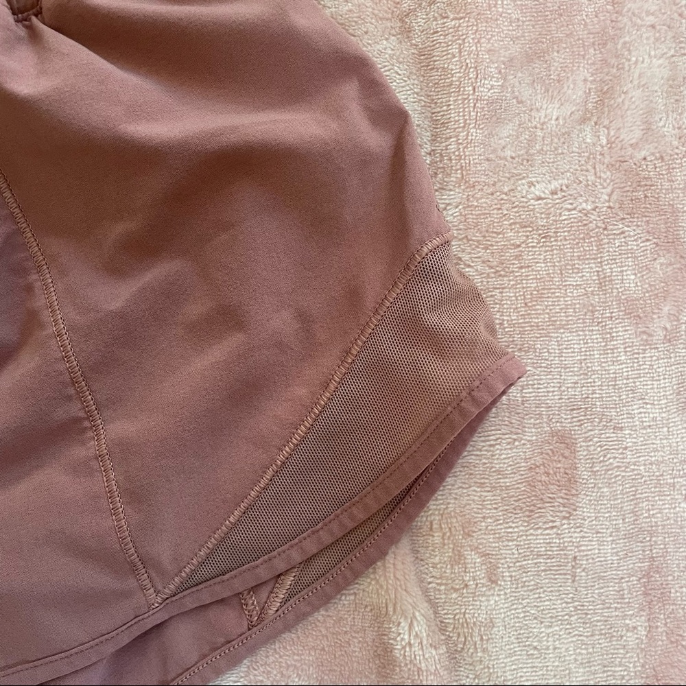 Blush Pink Lululemon Shorts - Picture 2 of 4